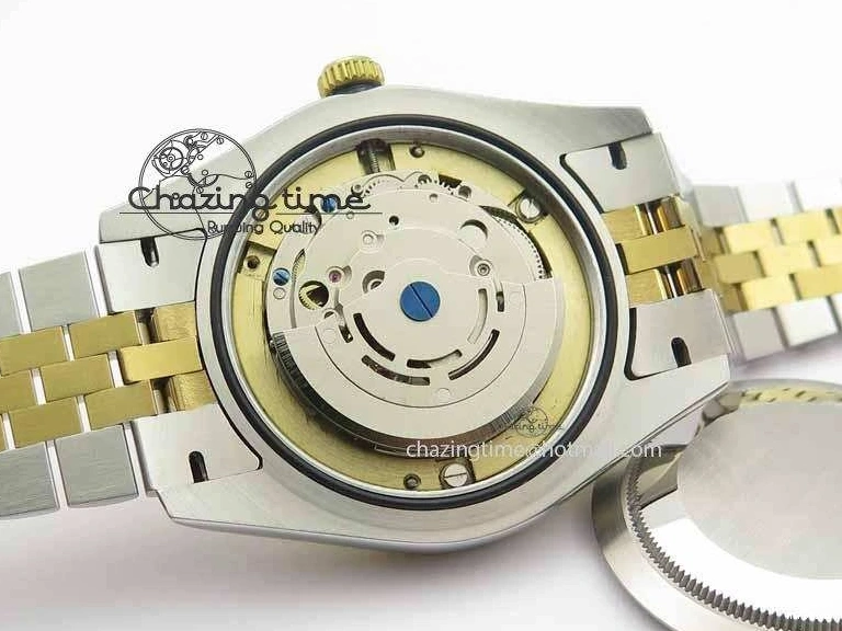 MiroTime 0125 Casual DateJust II 41mm SS YG BP Maker Best Edition White Dial On Jubilee Bracelet 3673